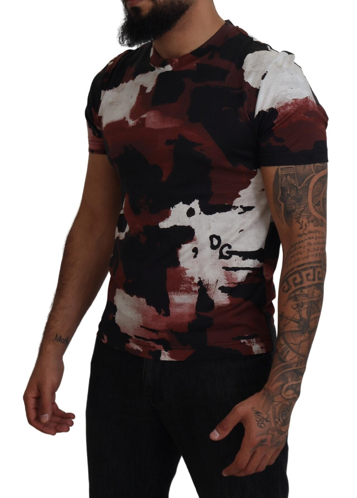 Tie-Dye Cotton T-Shirt — Multicolor