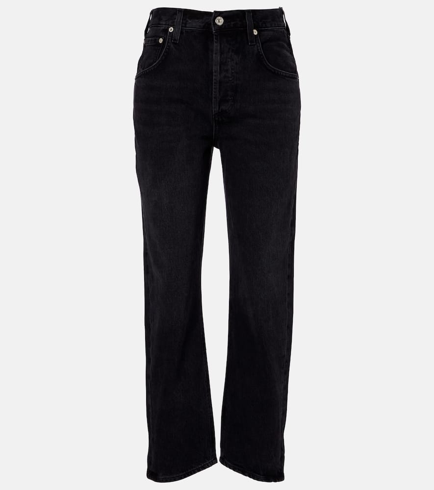 Dahlia cropped straight jeans