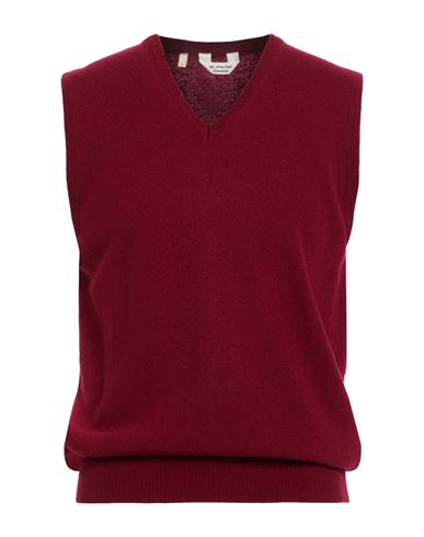 Re_branded Man Sweater Garnet Size XXL Cashmere