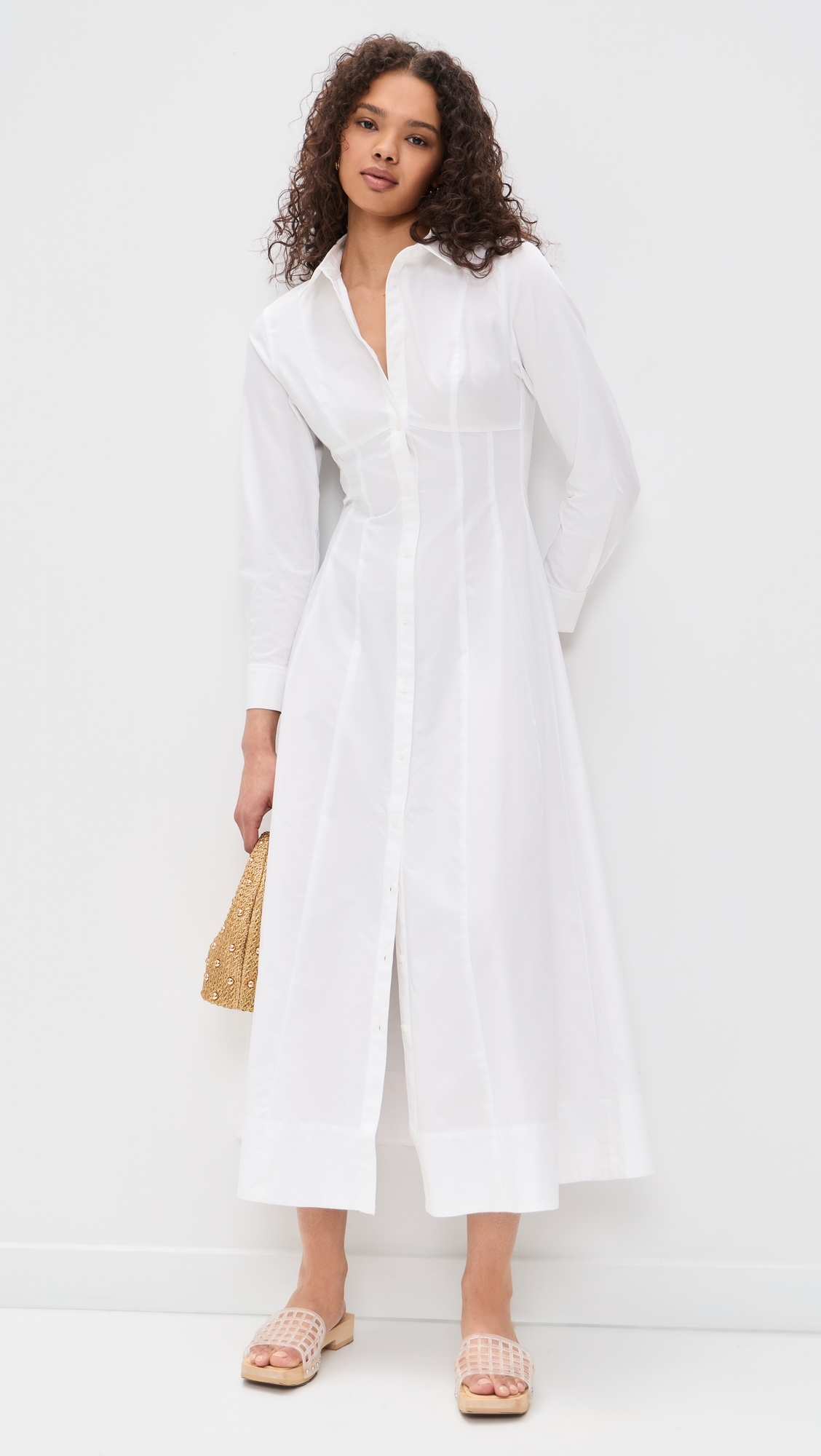 The Alandra Dress White