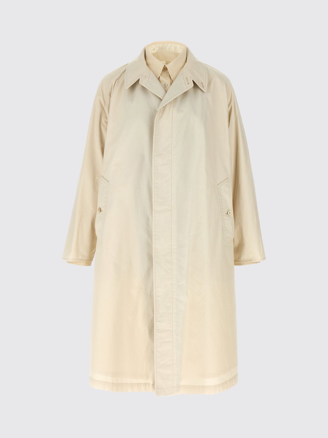 Trench Coat Woman color Ivory