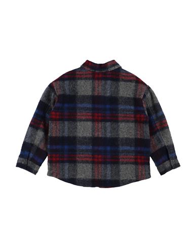Kid Boy Jacket Grey Size 12 Wool, Polyester