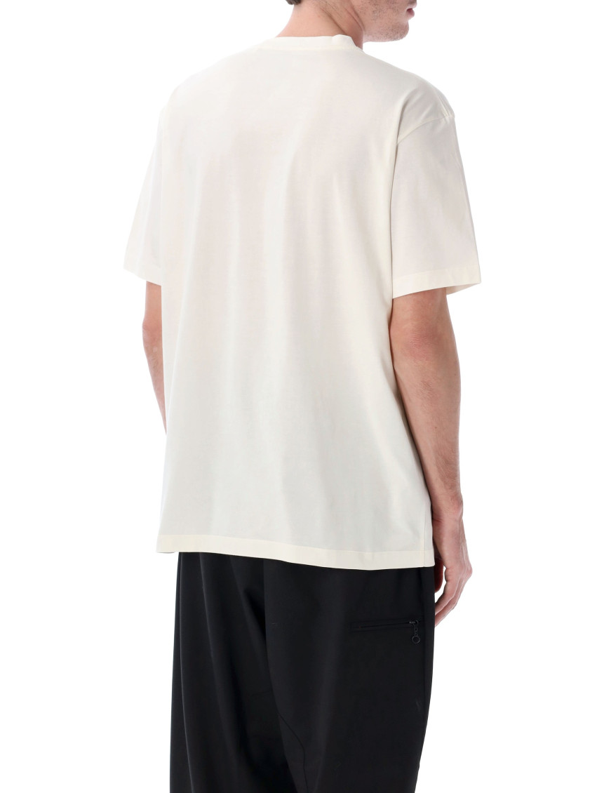 Y-3 - short sleeve crew neck logo t-shirt