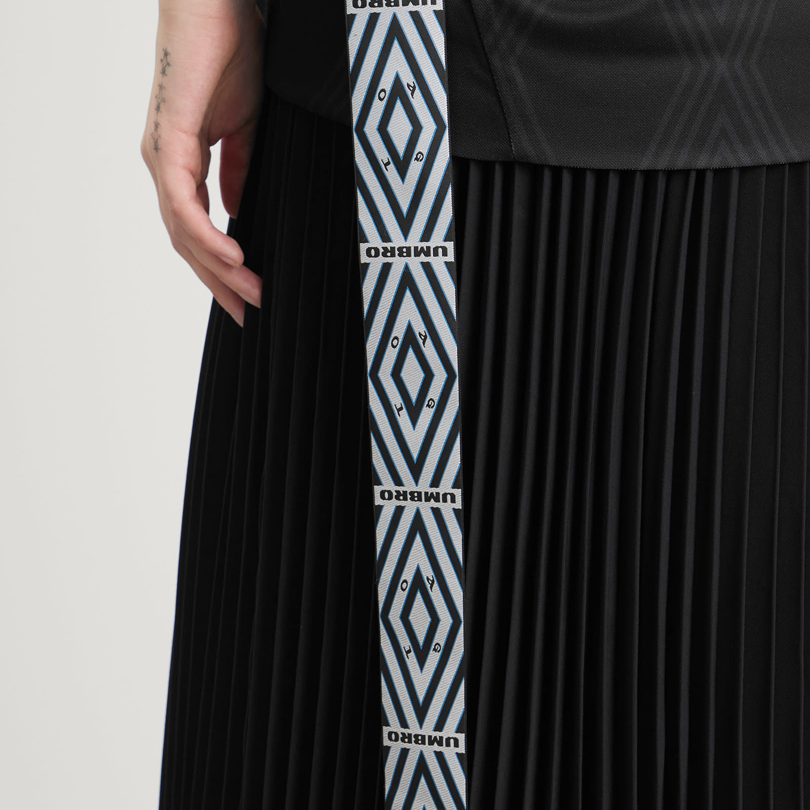 Women's TOGA x Umbro Game Shirt Dress in Black
