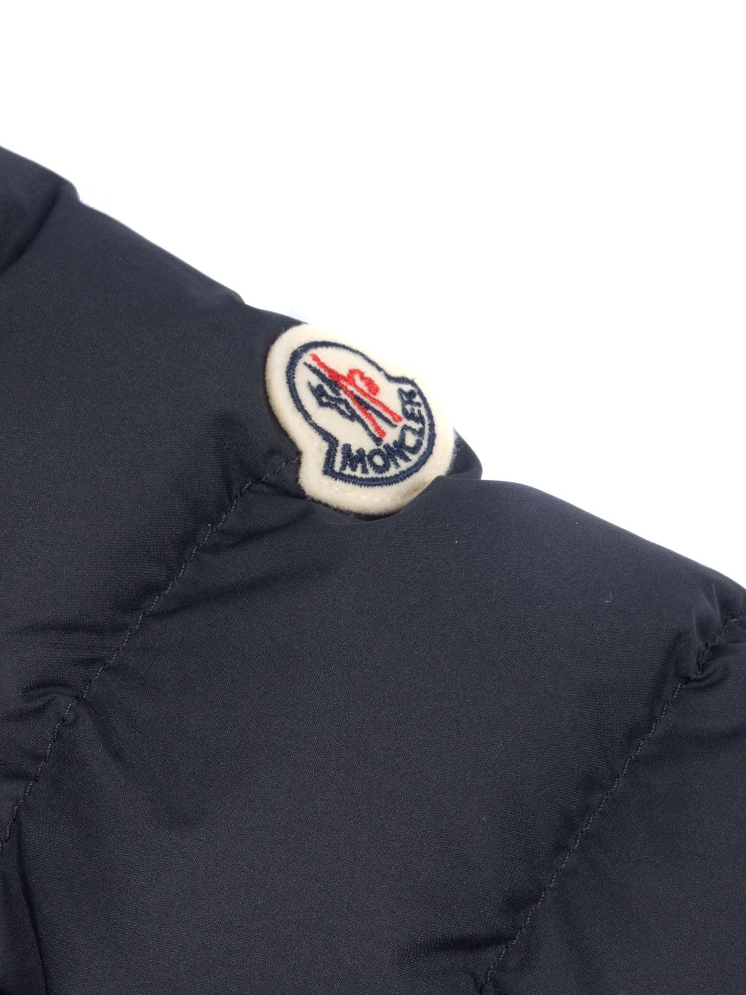 Moncler Baby Navy Mola Long Parka