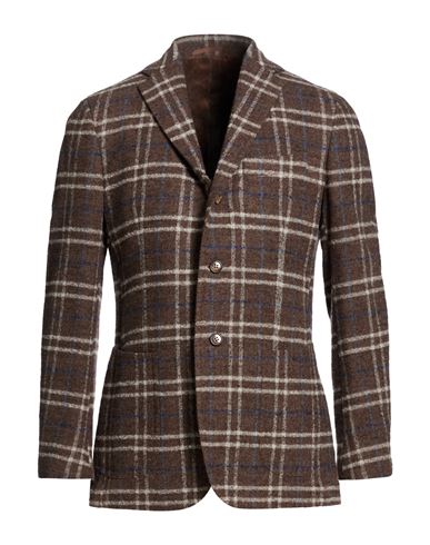 Man Blazer Taupe Size 40 Wool, Polyamide