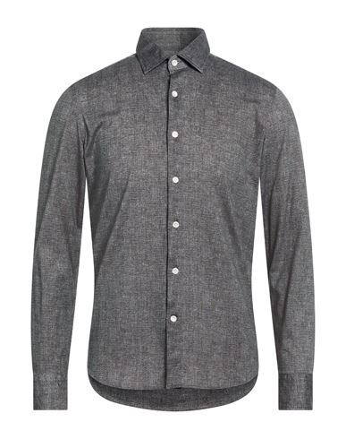 Man Shirt Black Size 15 ¾ Cotton