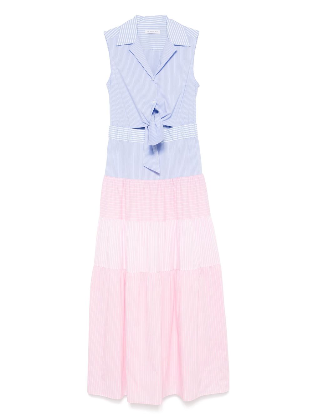 Manuel Ritz striped maxi dress - Pink