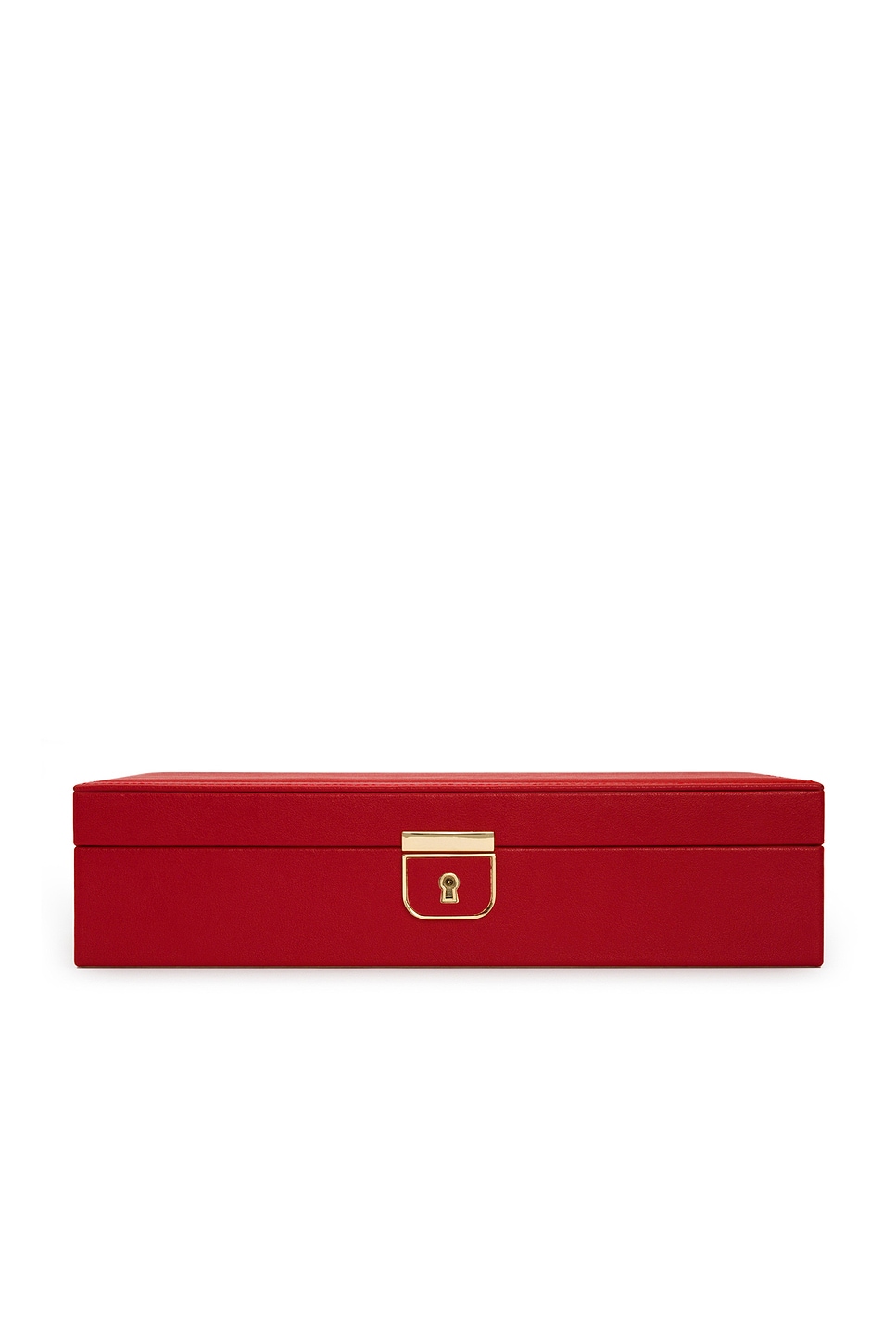 Wolf 1834 Palermo Medium Jewelry Box in Red - Red.  a