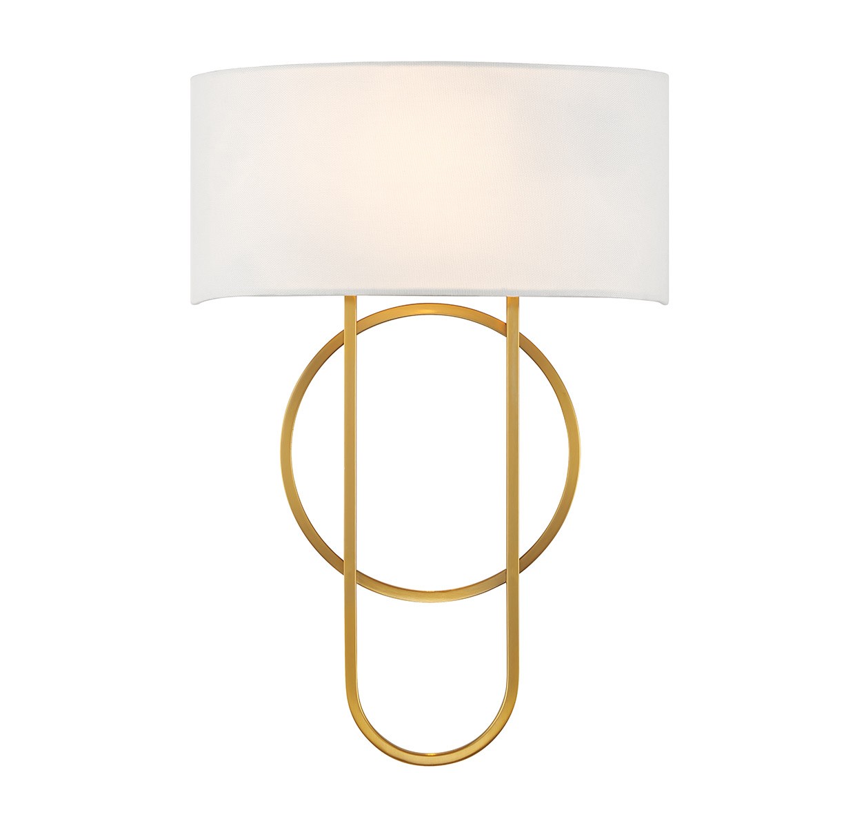 Tempe 2-Light Wall Sconce in Warm Bra