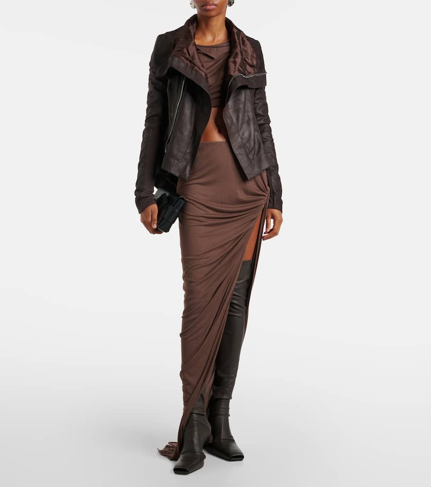 Naska leather biker jacket