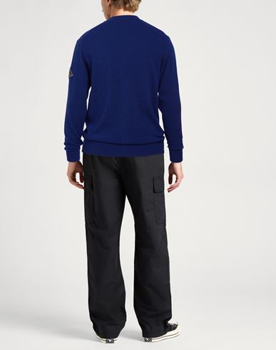 Roÿ Roger's Man Cardigan Navy Size L Wool, Viscose, Polyamide, Cashmere