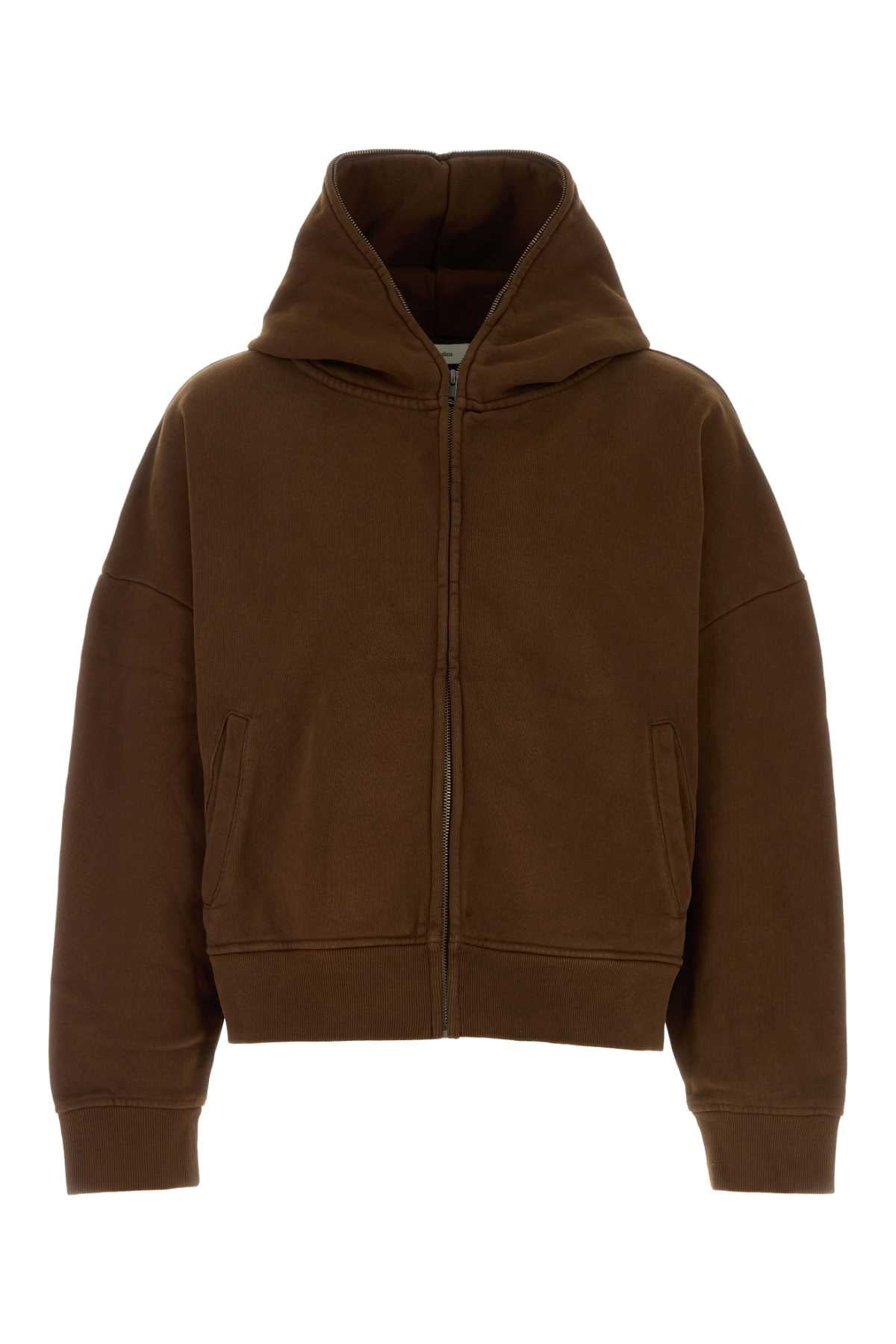 Hoodie — Brown