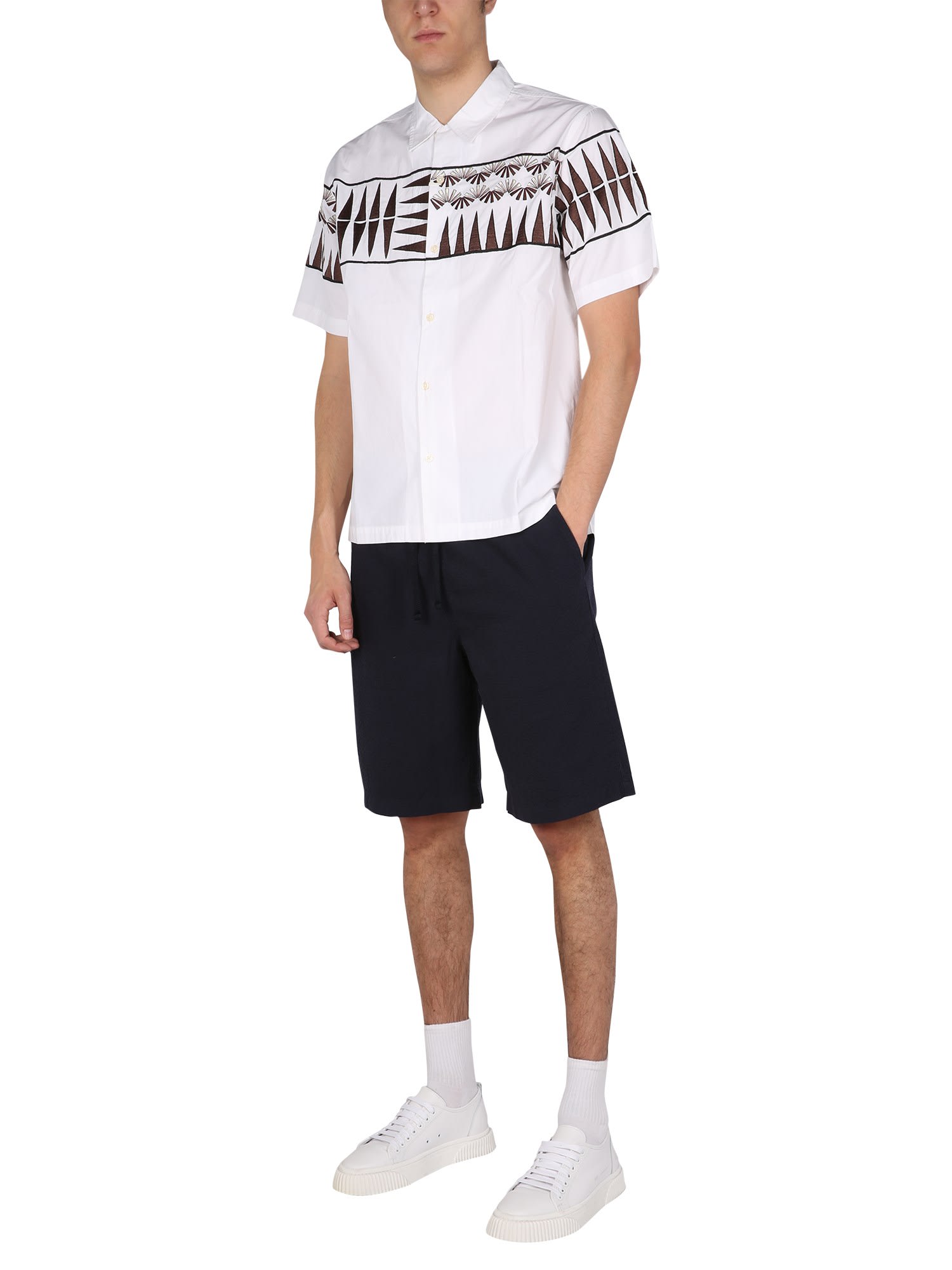Shirt With Embroidery