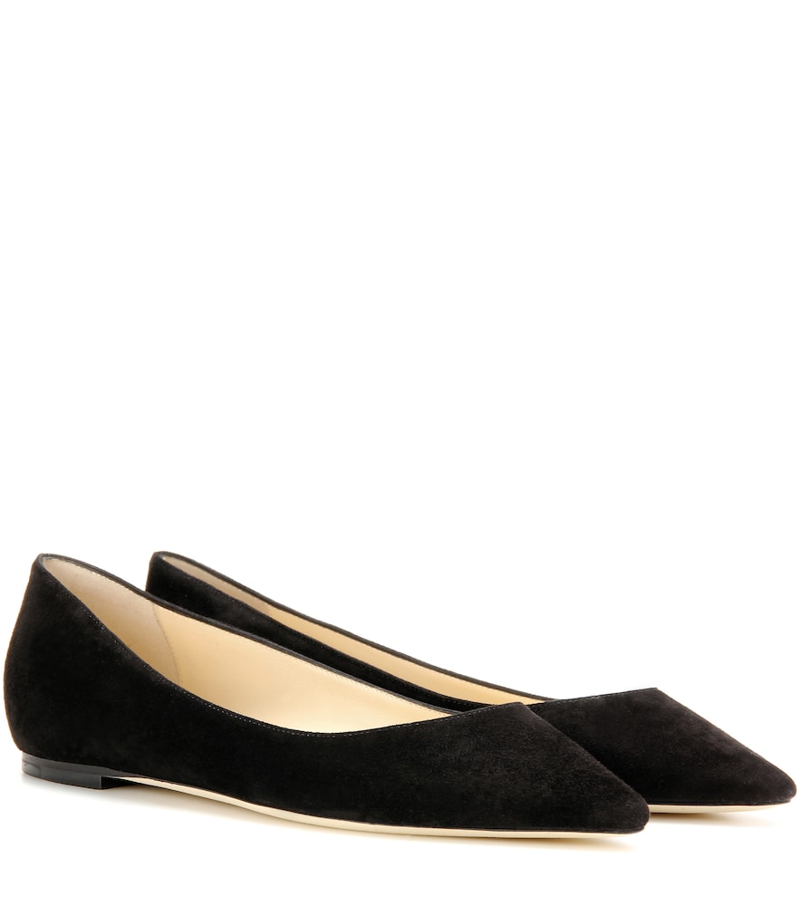 Jimmy Choo Romy suede ballet flats
