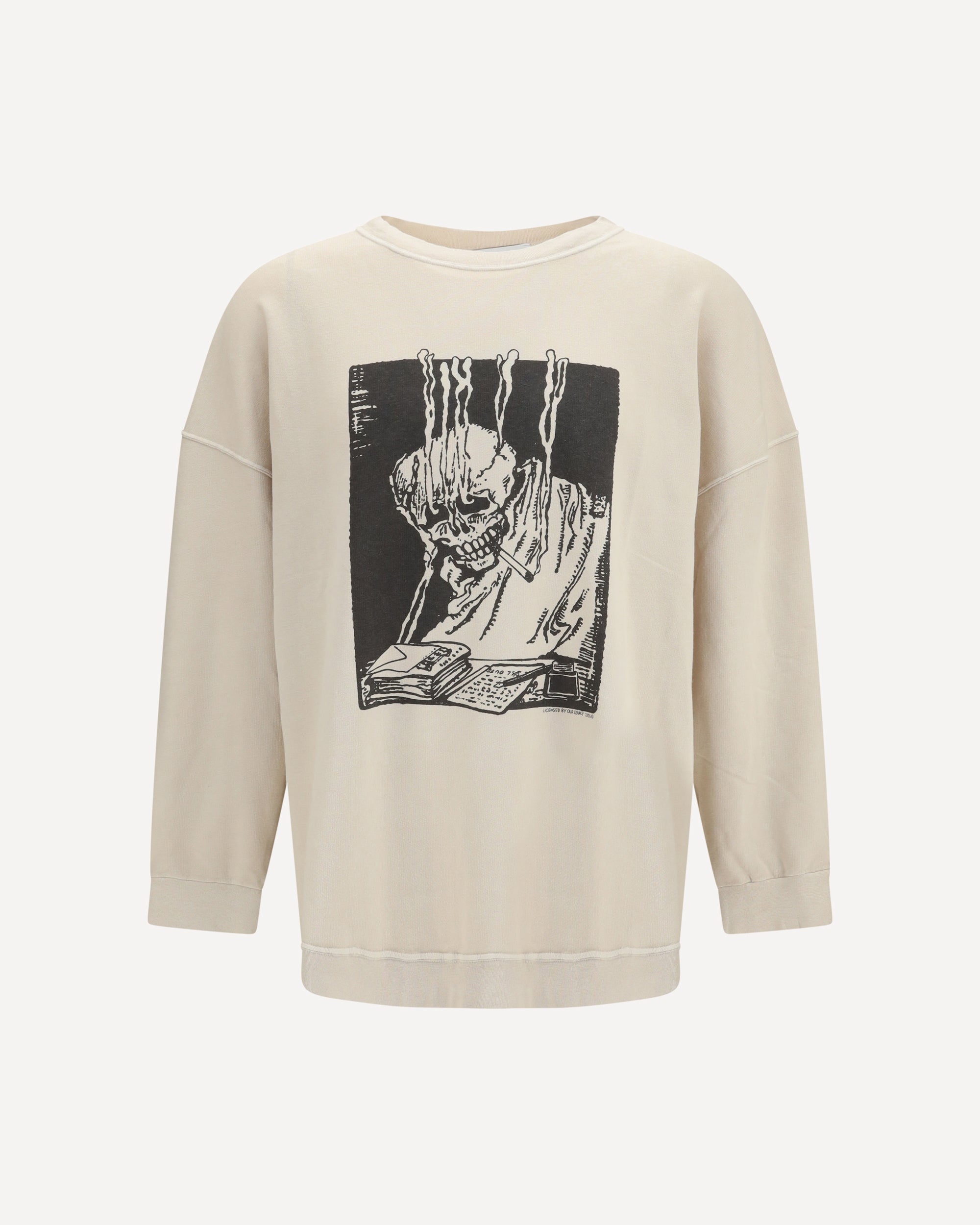 Angry fan mail oversized graphic Sweatshirt Male 50