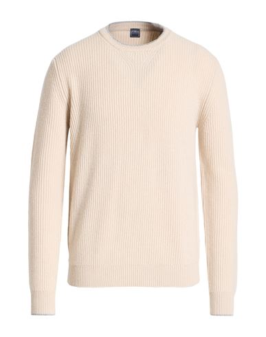Man Sweater Beige Size 40 Cashmere