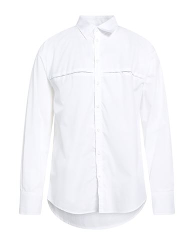Man Shirt White Size 42 Cotton