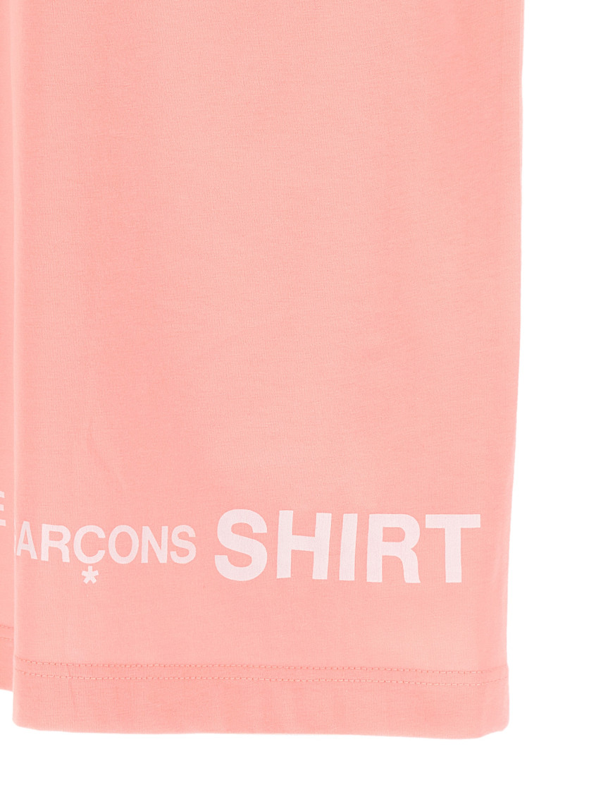 Pink Logo Print T-shirt