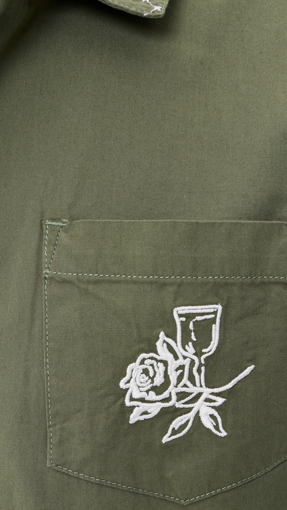 Border Shirt Olive