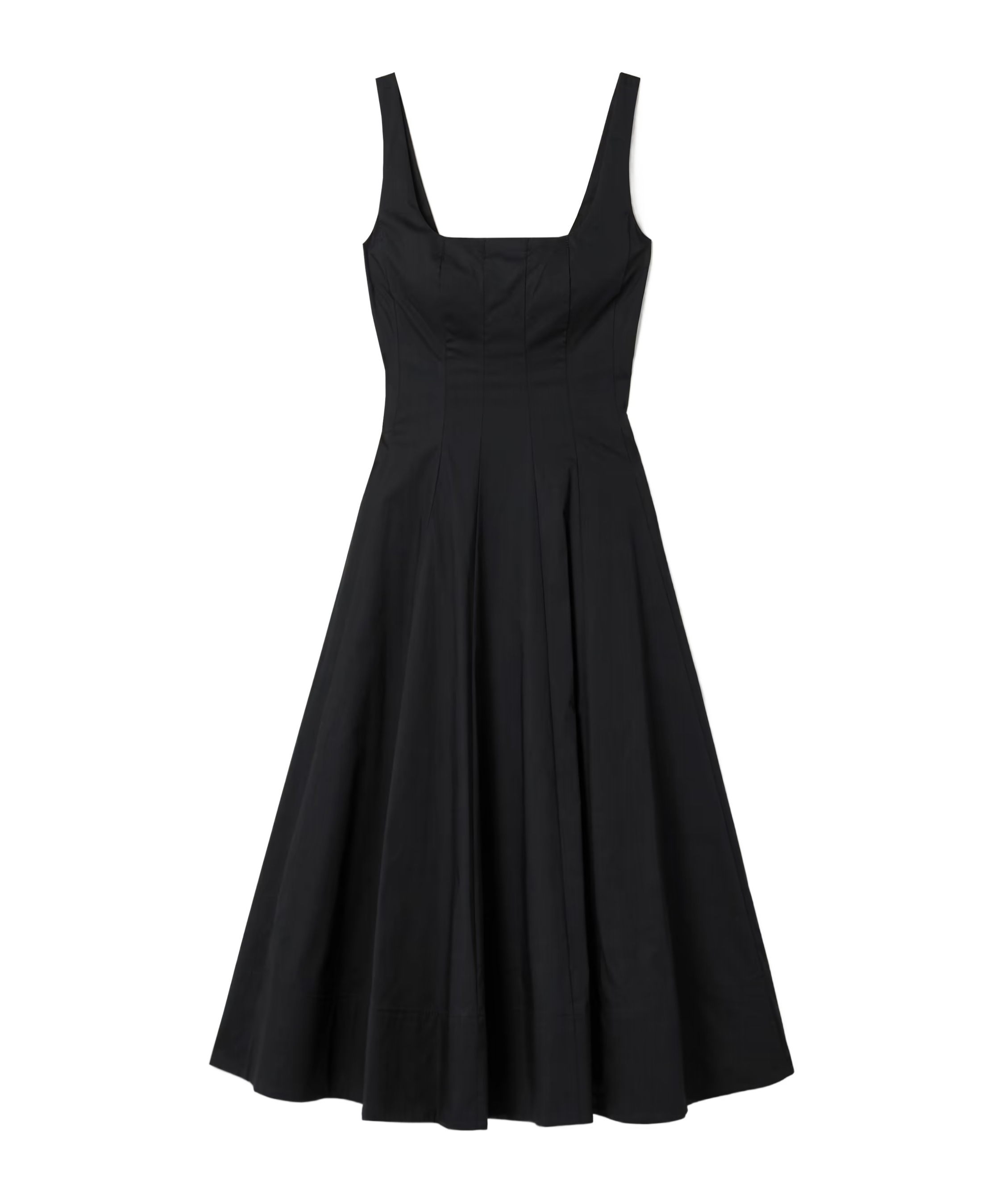 Wells Pleated Sleeveless Dress