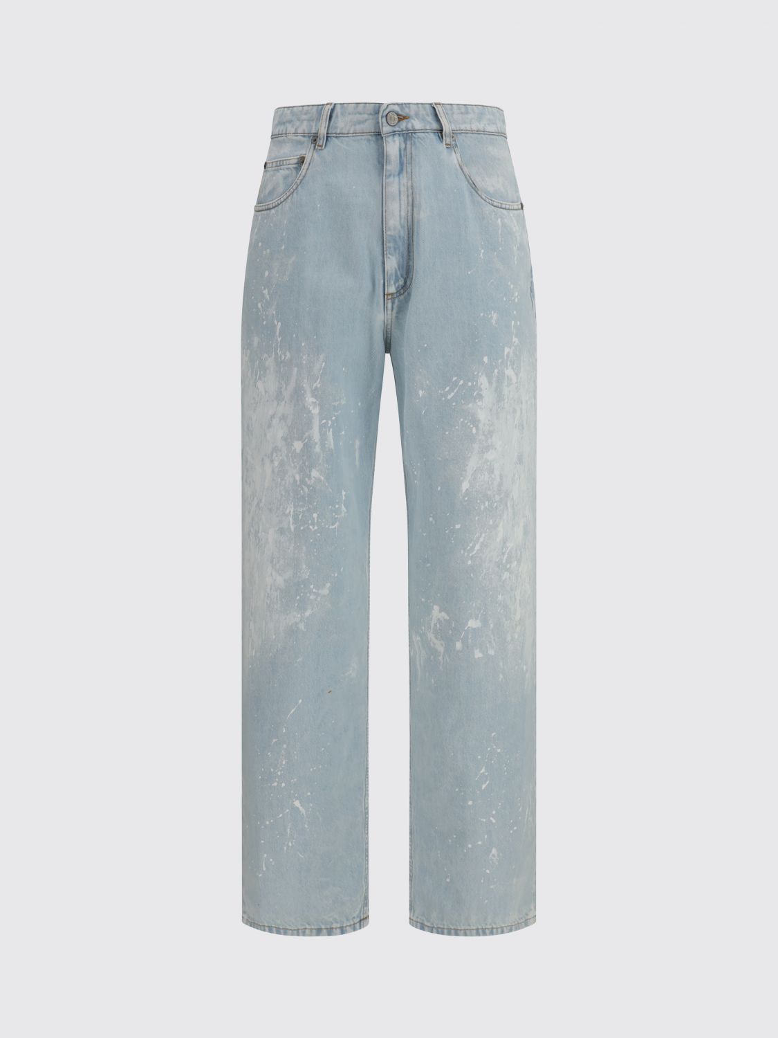 Jeans Men color Gnawed Blue