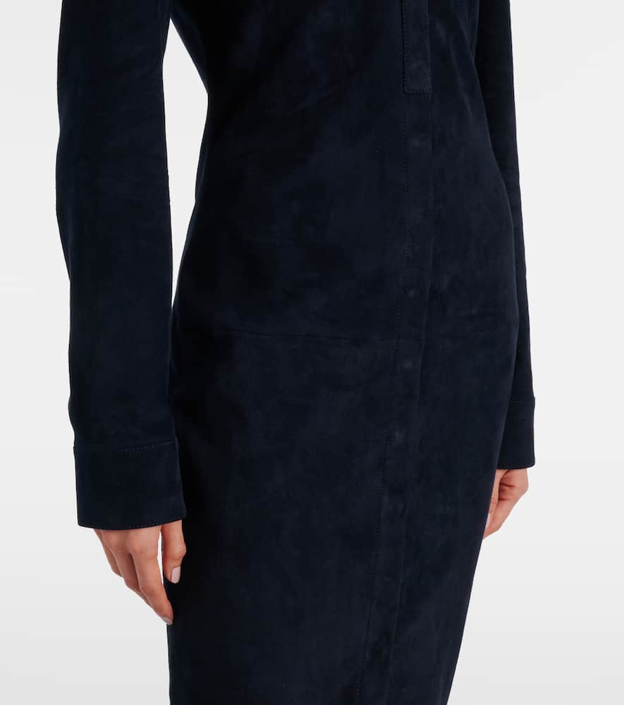 Becky suede shirtdress