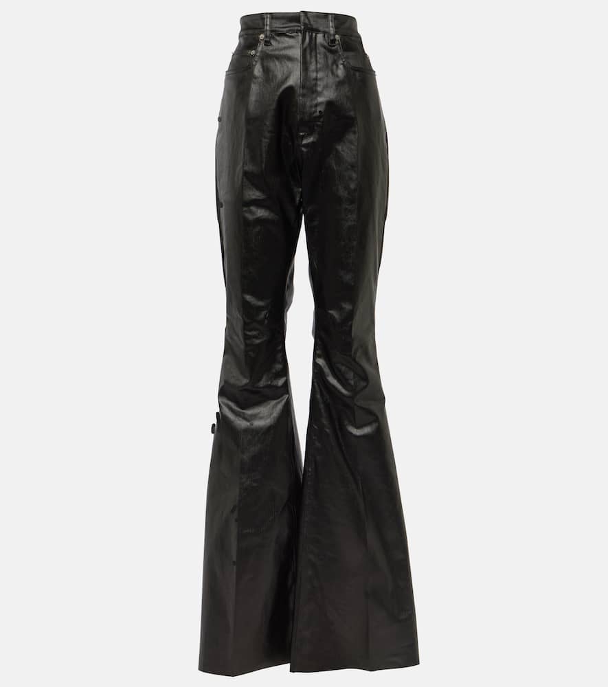 Bolan high-rise bootcut jeans