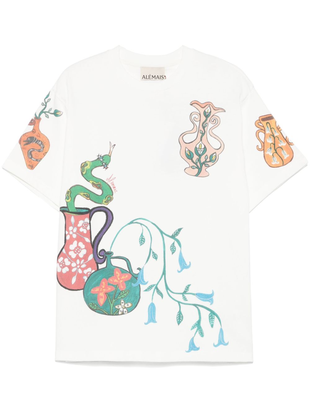 Rose T-shirt - Neutrals