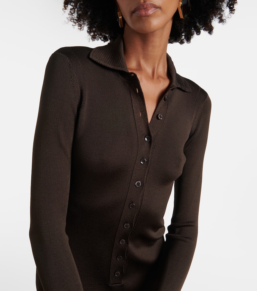 Midi polo dress