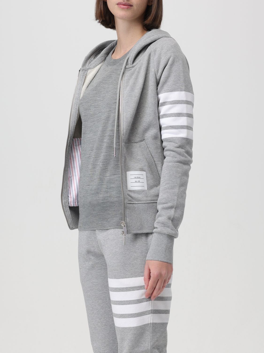 Sweatshirt Woman color Grey