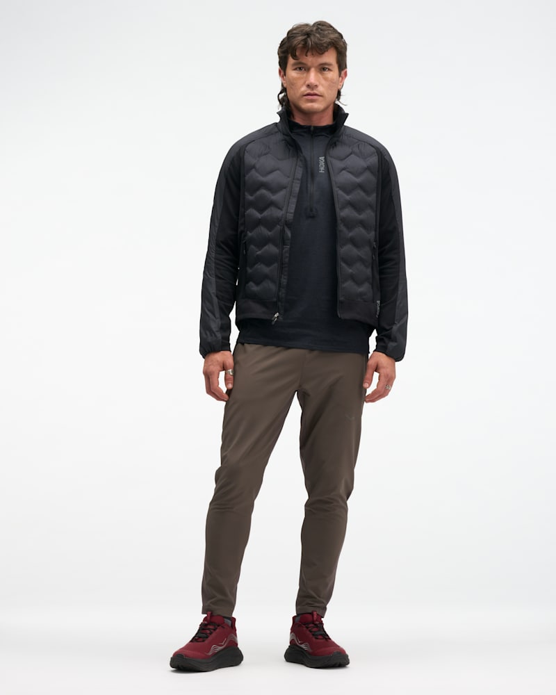 HOKA Men's SkyFill Insulated Jacket in Black
