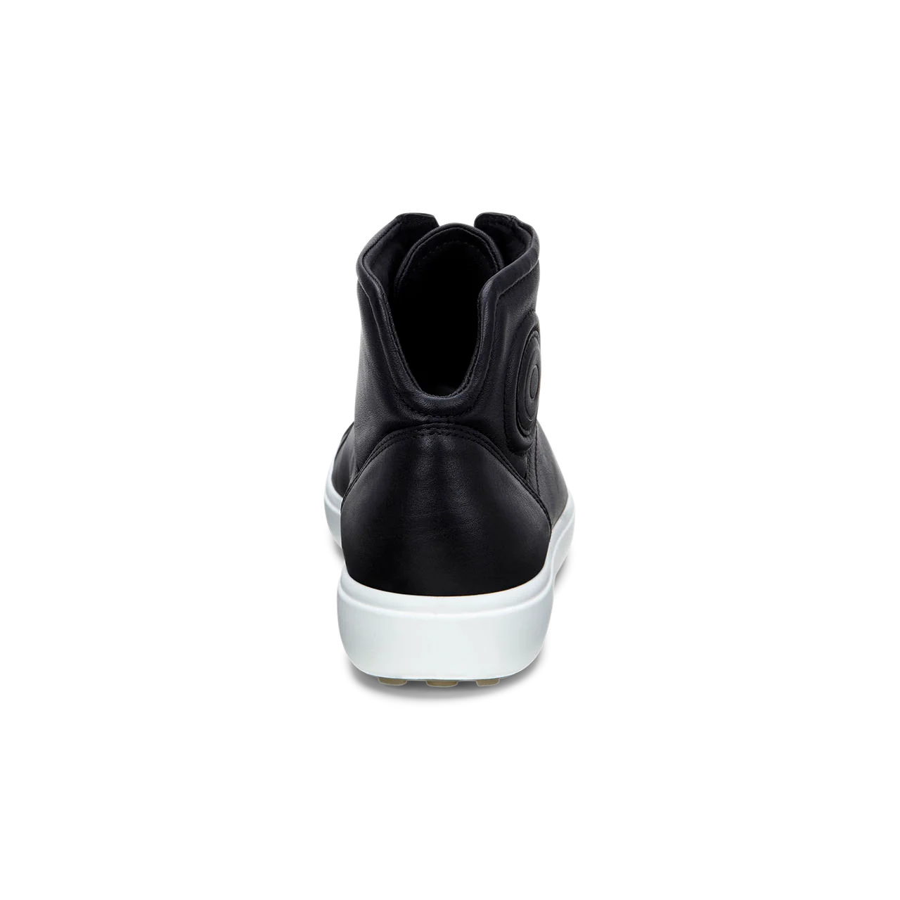 Soft 7 W - Women's Leather High-Top Trainer - Black