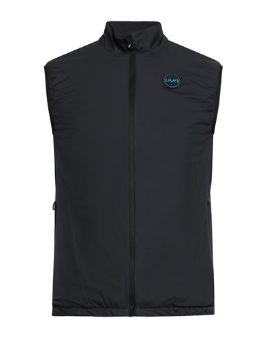 Man Vest Black Size L Polyamide