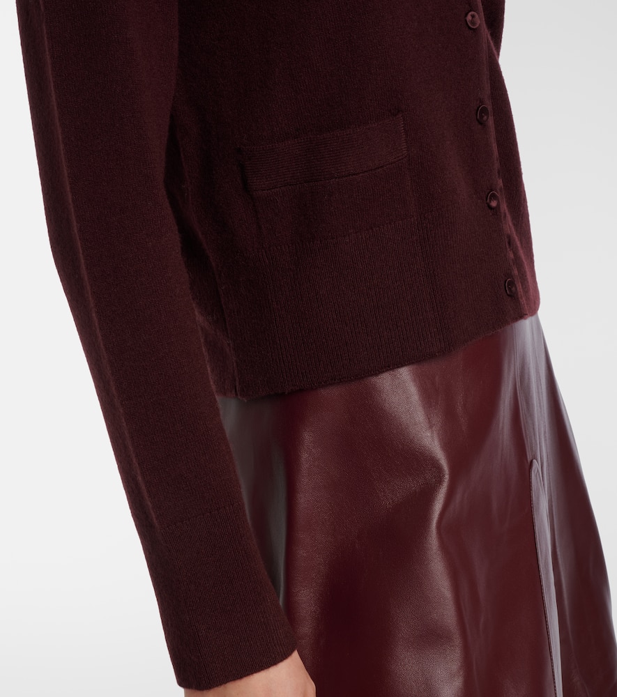Wool and cashmere-blend cardigan