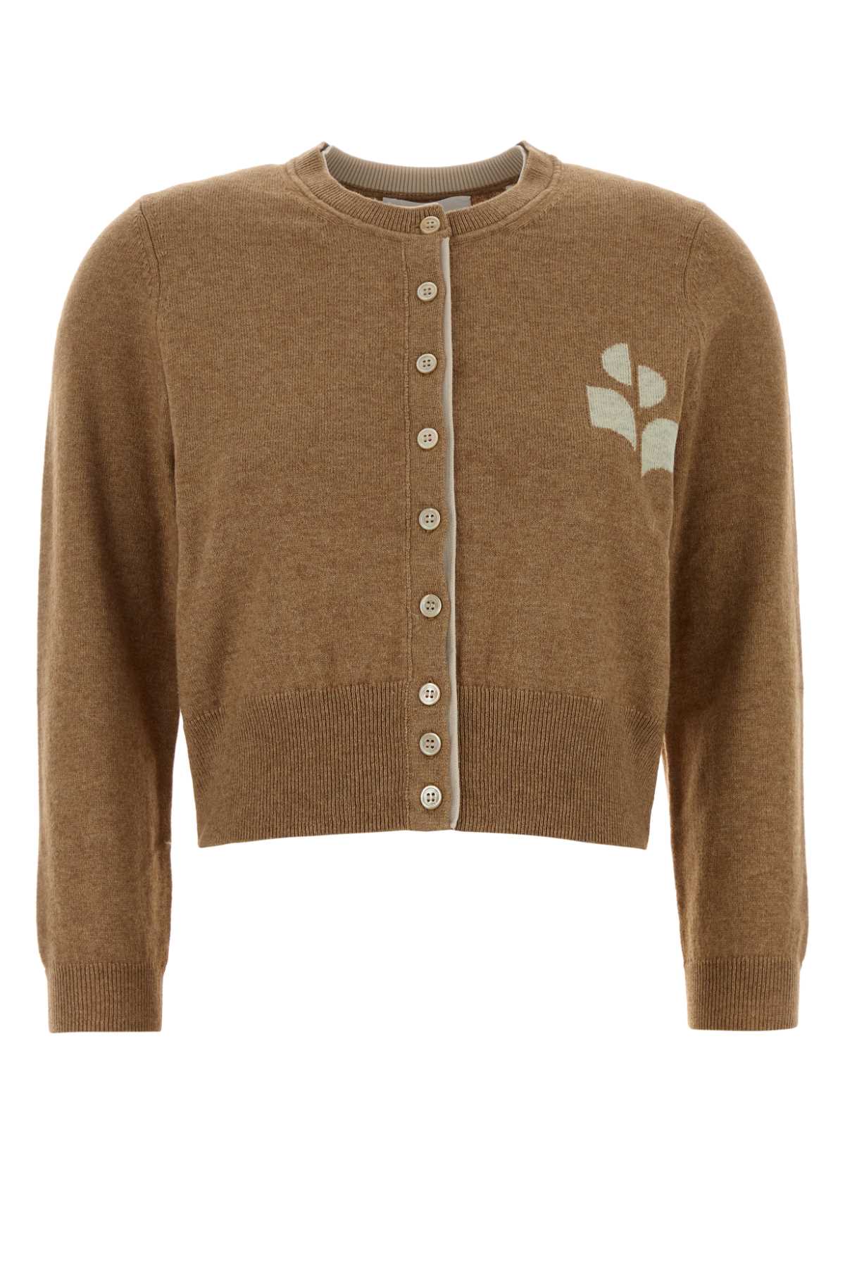 Cardigan — Camel