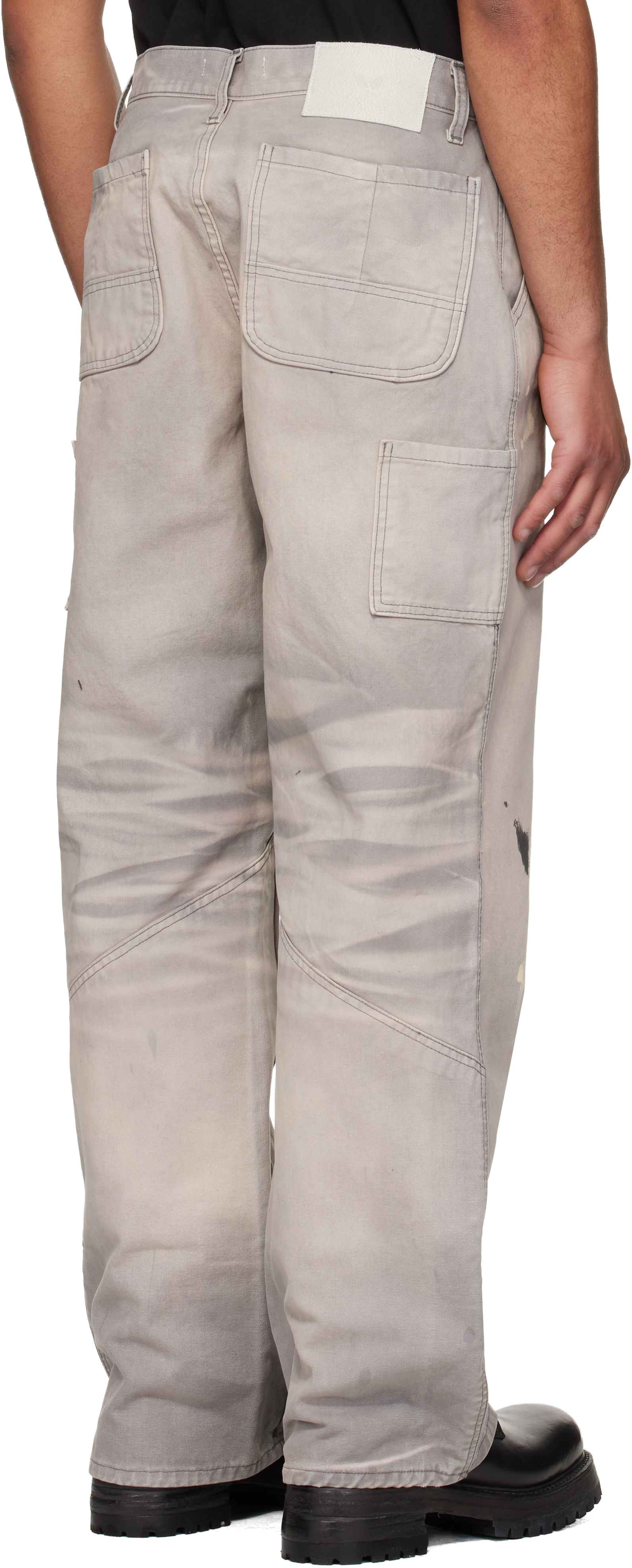 Gray Underground Painter Trousers