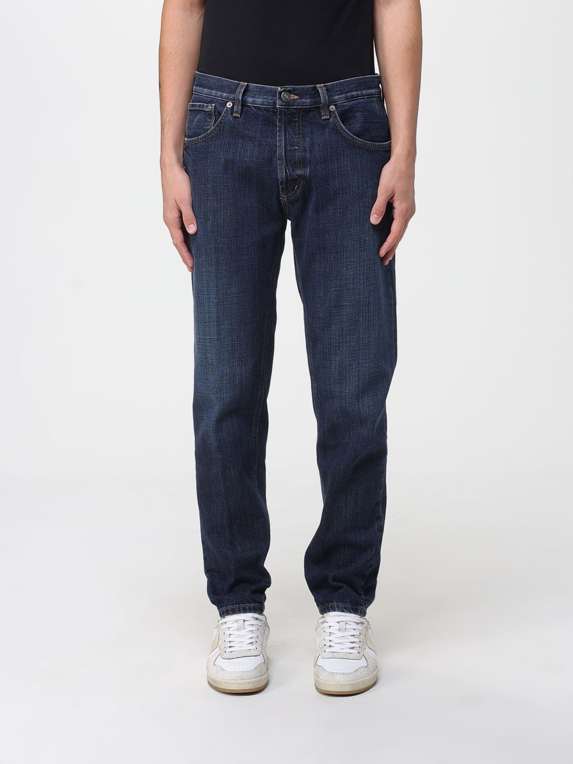 Pants Men color Blue