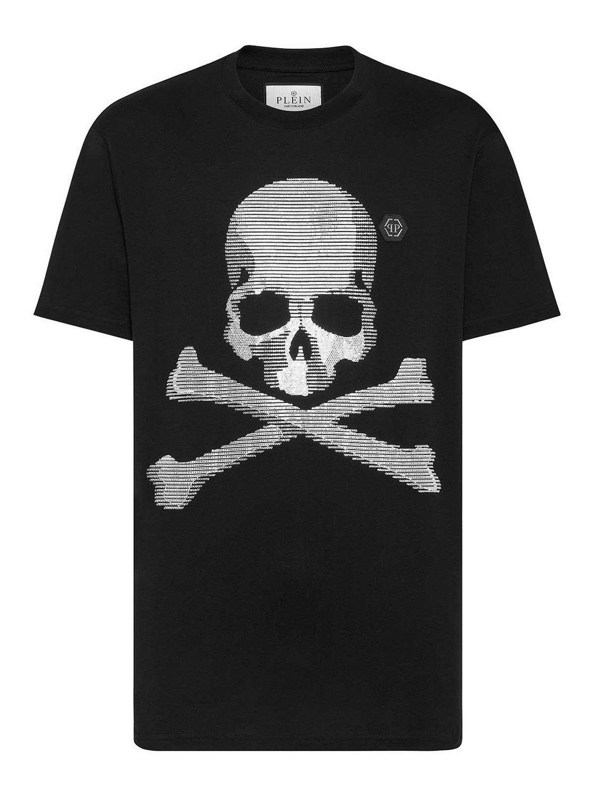 `skull & bones` round-neck t-shirt