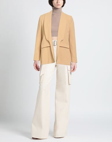 Woman Blazer Sand Size 10 Polyester