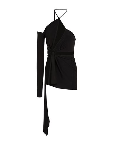 Mônot Woman Mini dress Black Size 4 Polyester
