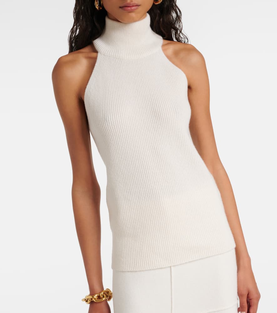 리사 양 여성 Freya knitted cashmere tank top