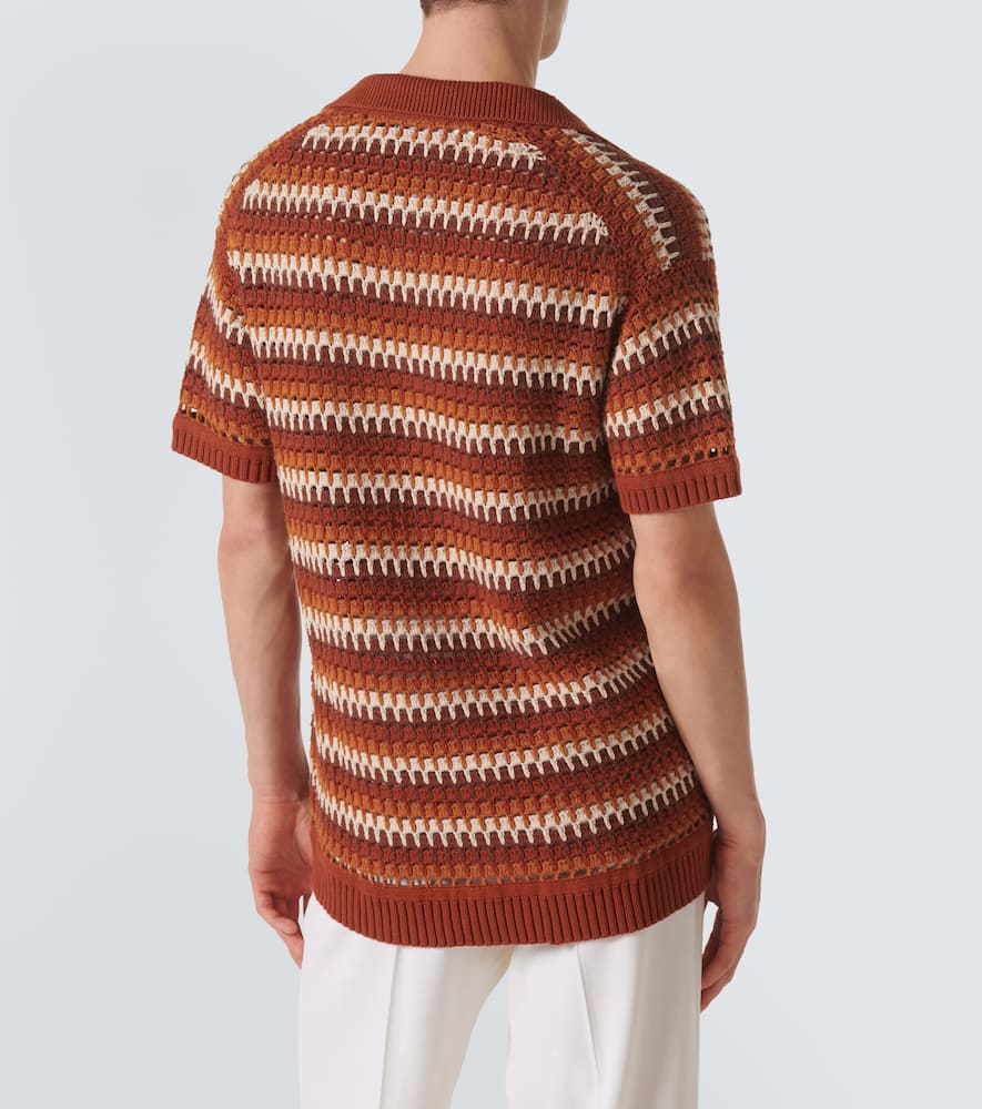 Pinto crochet cotton shirt