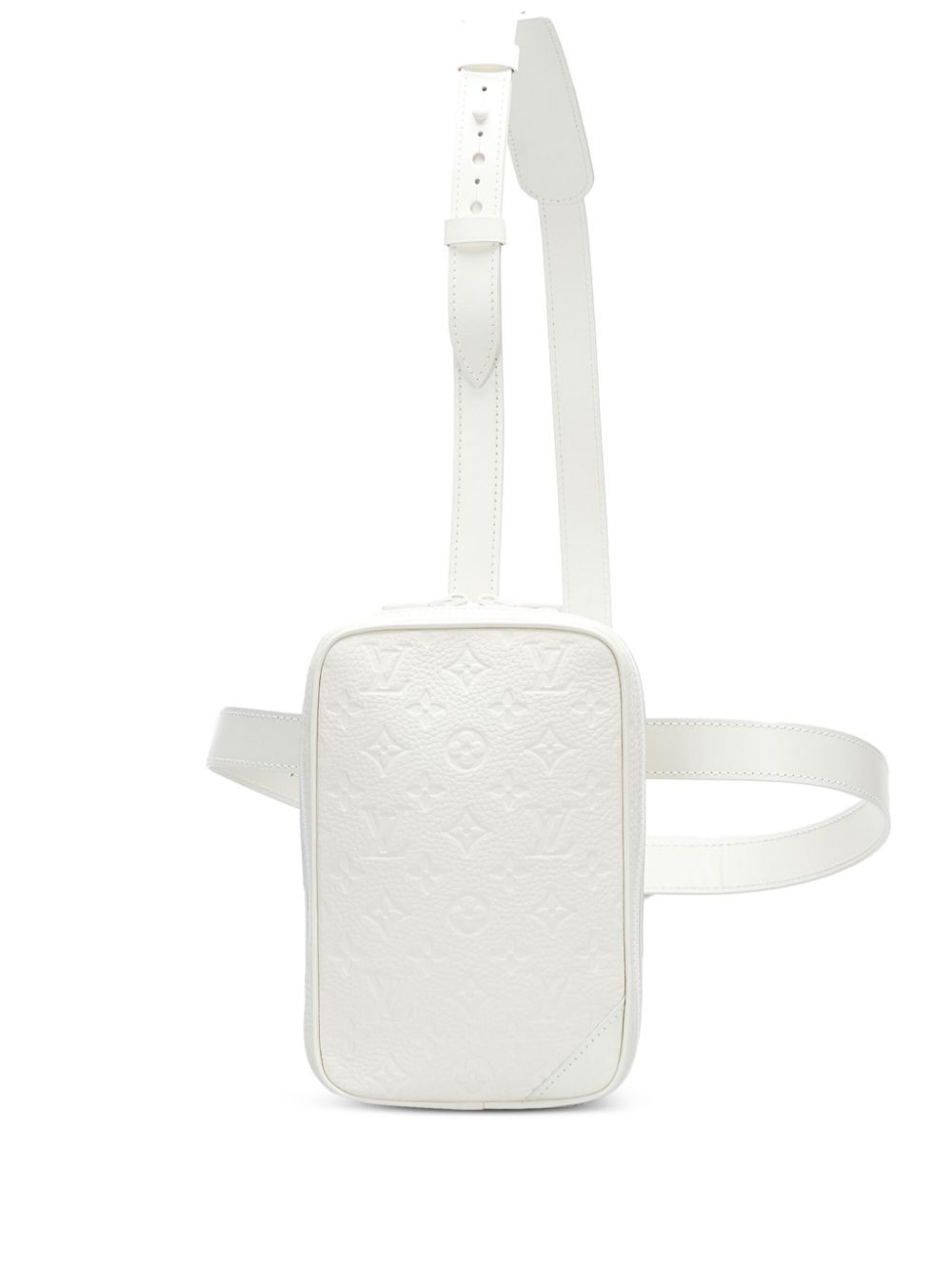 2018 pre-owned Utility crossbody bag - White