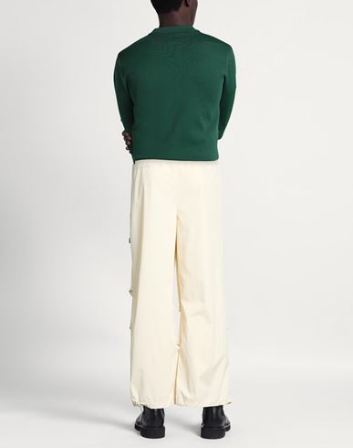 Man Pants Cream Size XXL Polyester
