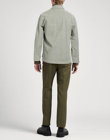 Man Jacket Sage green Size 3XL Cotton