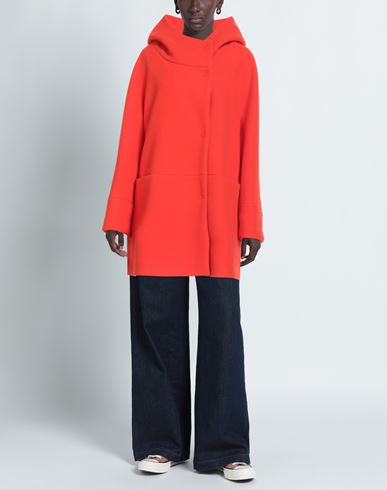 Woman Coat Red Size 12 Polyester