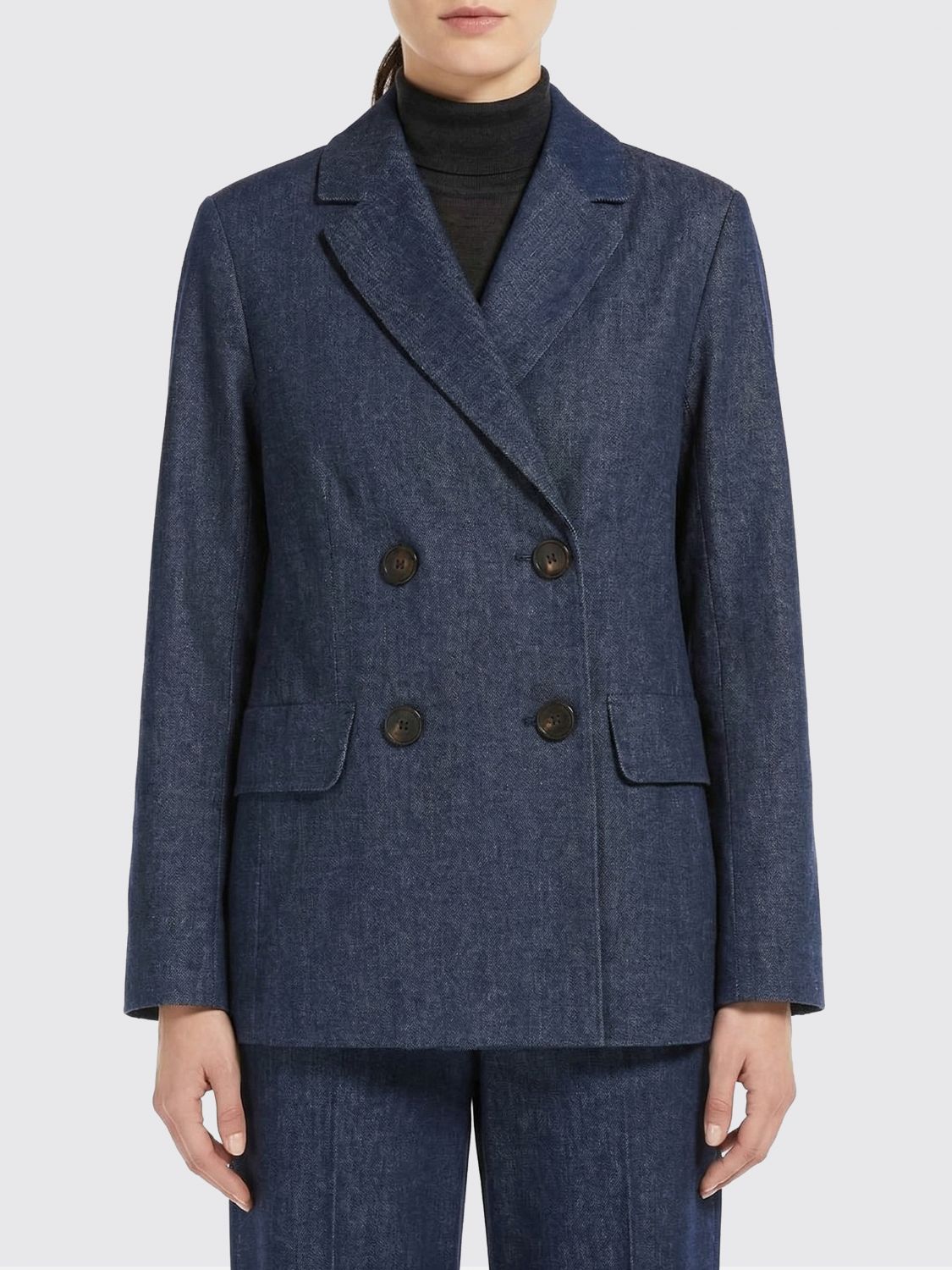Jacket Woman color Blue