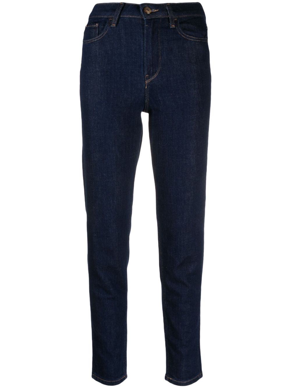 Gramercy high-rise tapered jeans - Blue