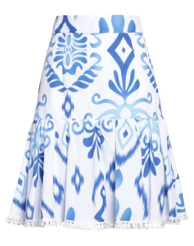Odì Odì Woman Mini skirt White Size S Polyester